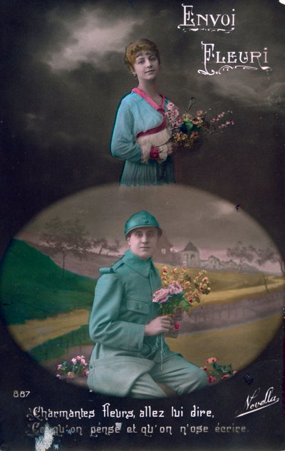 法国第一次世界大战明信片，1914-1918年 作者 不明