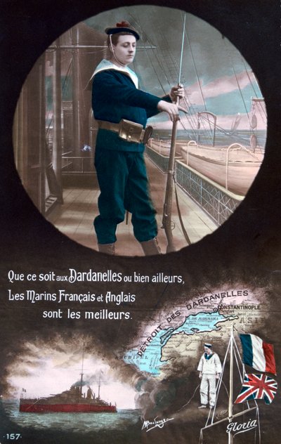 法国第一次世界大战明信片，1914-1918年 作者 不明
