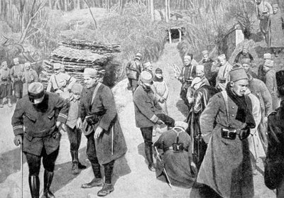 第一次世界大战，法国皮卡第，法国殖民士兵，1915年 作者 不明