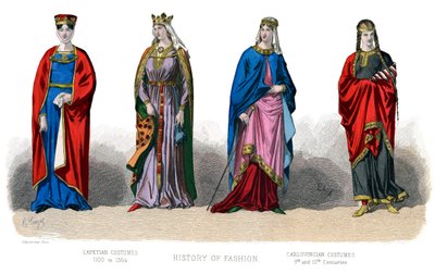 法国服装：开普敦，卡洛芬根，1882年 作者 不明