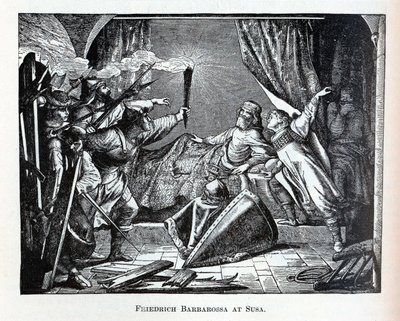 苏黎世的弗里德里希·巴巴罗萨（Friedrich Barbarossa），1882年 作者 不明