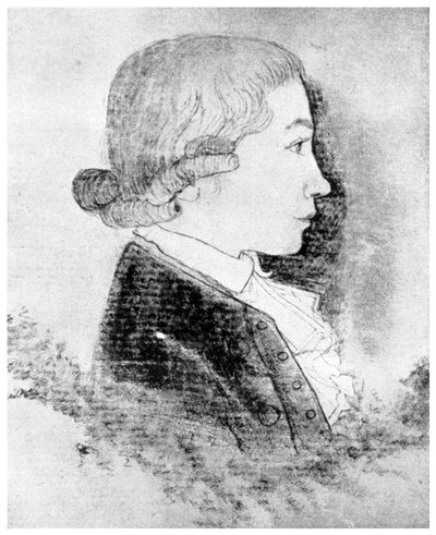 弗里德里希·霍尔德林（Friedrich Holderlin），德国诗人，19世纪，1956年 作者 不明
