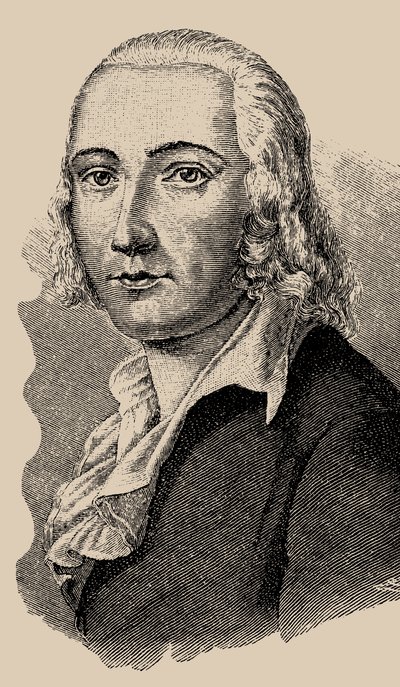 弗里德里希·霍尔德林（FriedrichHölderlin）1770-1843年。 作者 不明