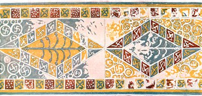 弗里兹（Frieze）于1928年在瑞士圣皮埃尔德克莱斯（Saint-Pierre-de-Clages）的教堂里狂欢 作者 不明