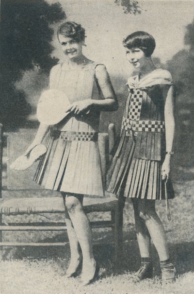 木条连衣裙，c1935 作者 不明