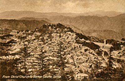 从基督教堂到西姆拉戈顿城堡（c1918-c1939）。 作者 不明