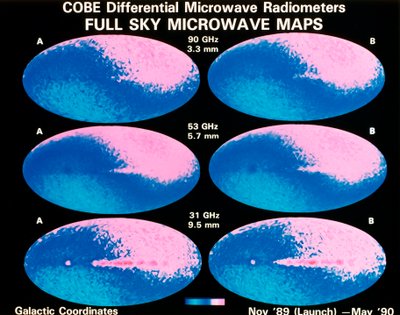 1990年的全天微波地图 作者 不明