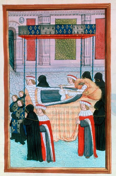 1514年，巴黎，不列颠女神安妮的葬礼，16世纪 作者 不明