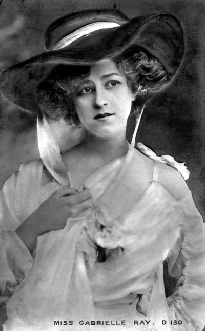 加布里埃尔·雷（Gabrielle Ray）1883-1973年，英国女演员，二十世纪初 作者 不明