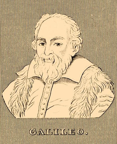 伽利略（Galileo），1564-1642，1830年。 作者 不明