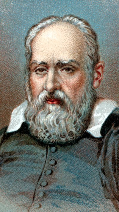 Galileo Galilei，意大利天文学家和数学家，c1630年代 作者 不明