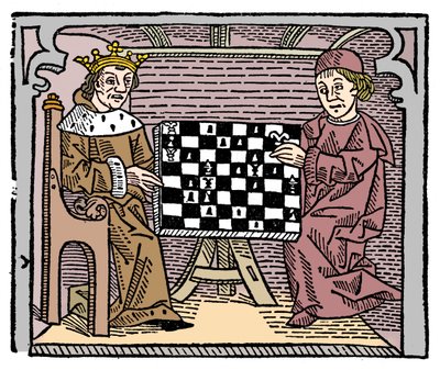 象棋的游戏和游戏，1474年，1956年 作者 不明