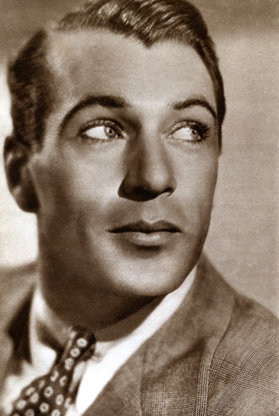加里·库珀（Gary Cooper），美国电影演员，1933年 作者 不明