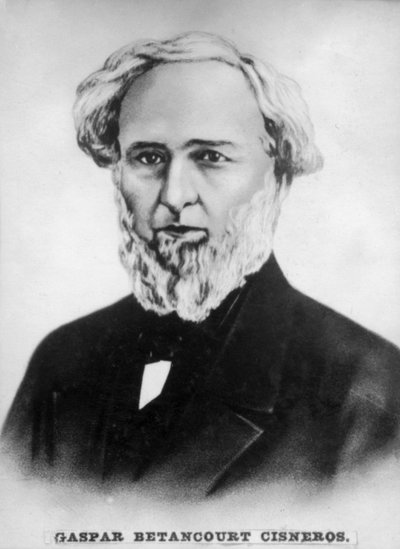 加斯珀·贝坦古特·西斯内罗斯（Gaspar Betancourt Cisneros），1803-1866，1920年代 作者 不明
