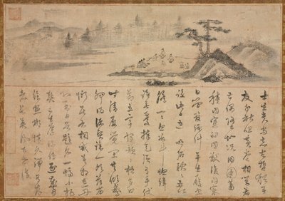 1700年代监察长办公室成员之间的聚会。 作者 不明