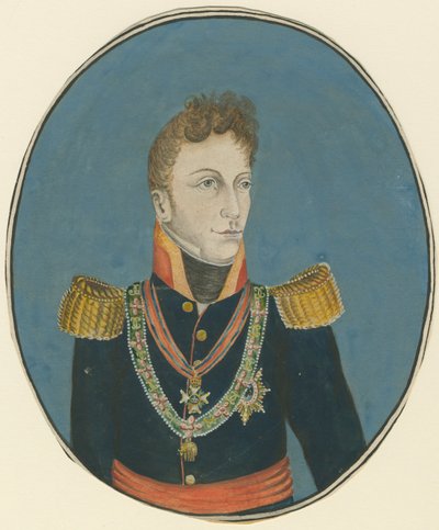 Gebhard Leberecht von Blucher 1742-1819年，c。 1800 作者 不明