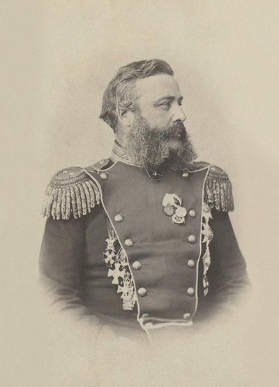 卡尔-海因里希-冯-德恩将军1816-1878。 作者 不明