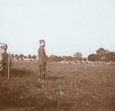 Henri Gouraud将军，法国北部马恩省Chalons，c1914-c1918。 作者 不明