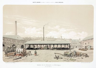 General Industrial Scenes Coal store, St Leonard, Liege, Belgium 作者 不明
