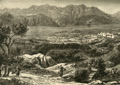斯巴达全景图，恢复，1890年。 作者 不明