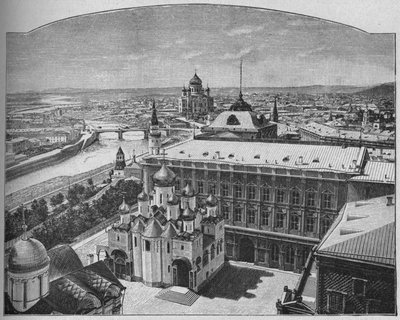1902年，莫斯科市全景 作者 不明