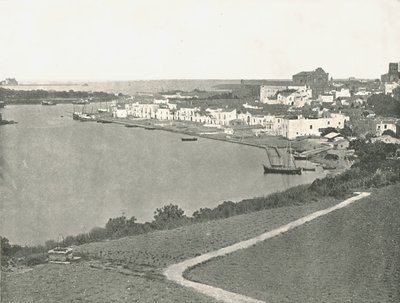 全景图，意大利布林迪西，1895年。 作者 不明