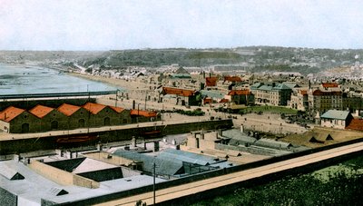 1906年，泽西岛圣赫利尔全景 作者 不明
