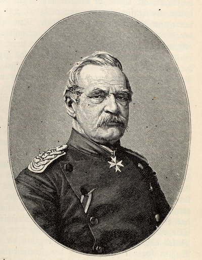 陆军元帅阿尔布雷希特-冯-鲁恩伯爵1803-1879。 作者 不明