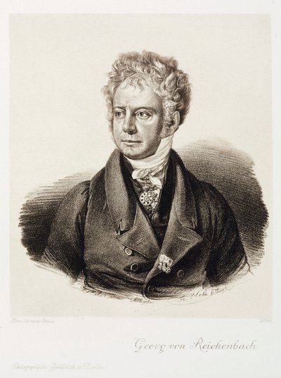 Georg von Reichenbach, German engineer and instrument-maker, c 1820 作者 不明