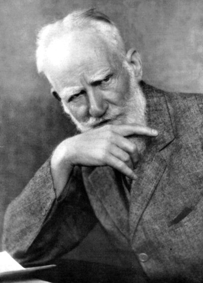 乔治·伯纳德·肖（George Bernard Shaw）1856-1950年，爱尔兰作家，二十世纪初 作者 不明