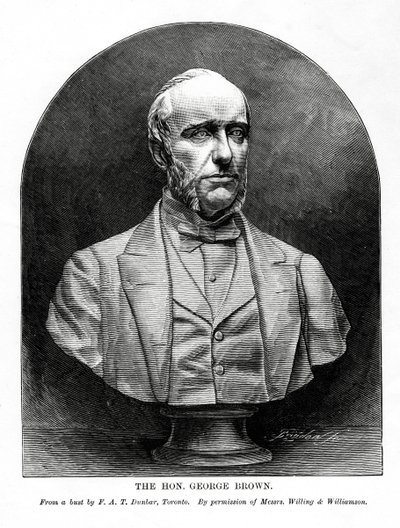 乔治·布朗（George Brown），苏格兰出生的加拿大新闻工作者和政治家，十九世纪 作者 不明