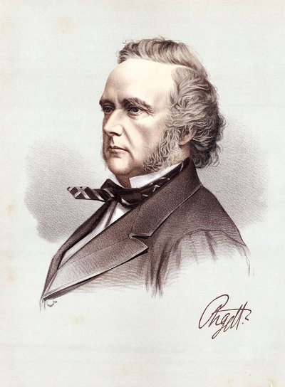 乔治·道格拉斯·坎贝尔（George Douglas Campbell），阿盖尔第八公爵，苏格兰辉格党政客兼科学家，c1880年 作者 不明