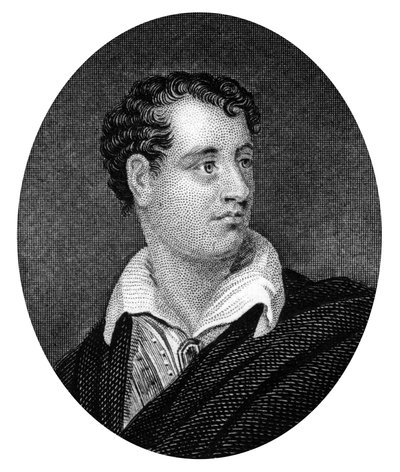 乔治·格登·拜伦（George Gordon Byron），盎格鲁-苏格兰诗人和浪漫主义人物，1877年 作者 不明