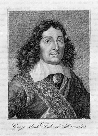乔治·蒙克（George Monck），阿尔伯马尔公爵，17世纪英国士兵 作者 不明