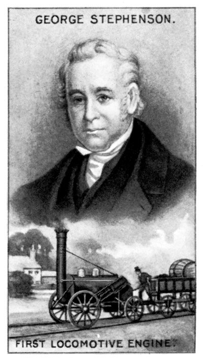 英国机械工程师George Stephenson，c1924 作者 不明
