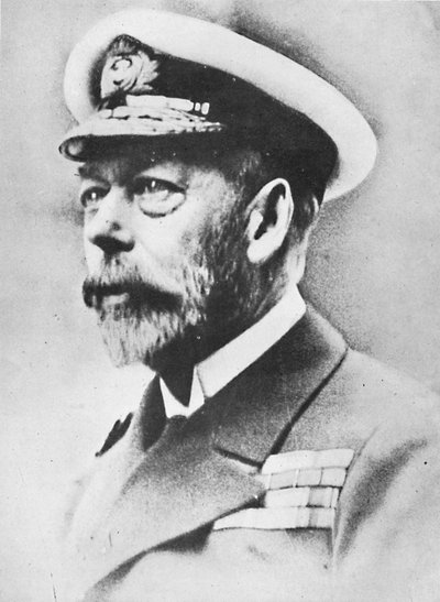 乔治五世（George V），1910年，1945年，1945年，英国国王 作者 不明