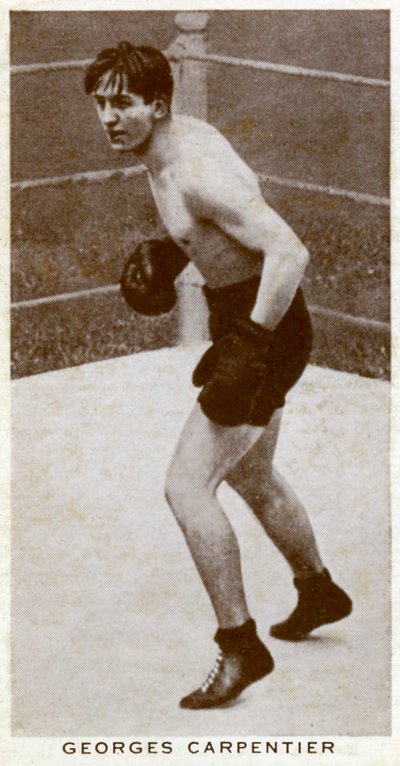 乔治·卡庞捷（Georges Carpentier），法国拳击手，1938年 作者 不明