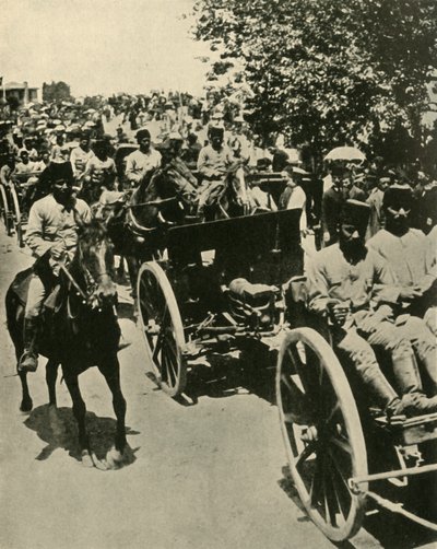 第一次世界大战，土耳其军队中的德国军备，c1914，c1920。 作者 不明