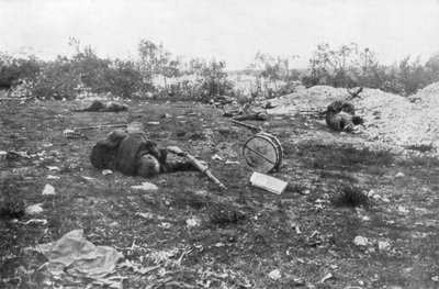 1915年9月25日至11月6日，法国香槟第二战，德国阵亡 作者 不明