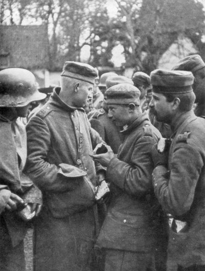 1918年4月18日在法国被俘的德国囚犯 作者 不明