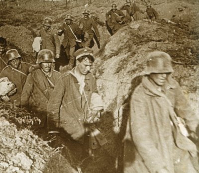 法国北部沃克斯的Bois des Chevaliers士兵，c1914-c1918 作者 不明