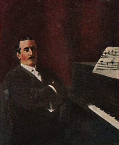 贾科莫·普契尼（Giacomo Puccini）1858-1924，1934年。 作者 不明