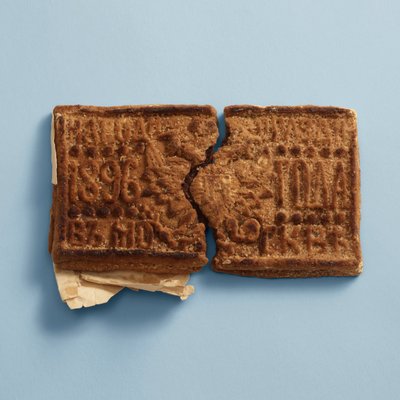 与皇家徽章的姜饼。出席尼古拉二世加冕礼之际 作者 不明