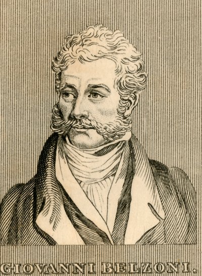 乔瓦尼·贝尔佐尼（Giovanni Belzoni），1778-1823年，1830年。 作者 不明