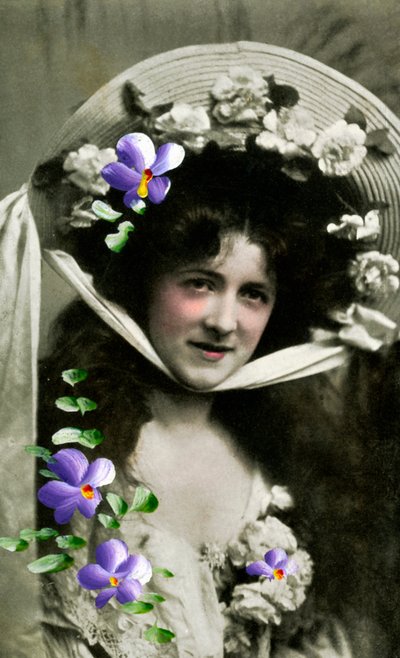 Gladys Huxley，女演员，1908年 作者 不明