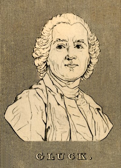 格鲁克（Gluck），1714-1787年，1830年。 作者 不明