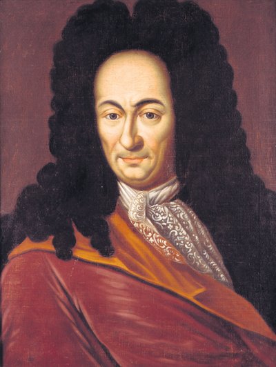 Gottfried Wilhelm Leibniz 1646-1716，c。第一千七百一 作者 不明