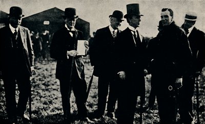 格雷厄姆·怀特（Grahame White）和丘吉尔（Churchill）先生，1910年，1945年。 作者 不明