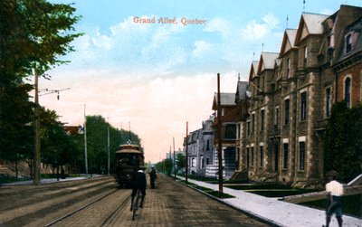 Grand Allee，魁北克，二十世纪 作者 不明