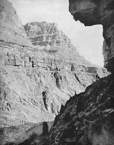 科罗拉多大峡谷，亚利桑那州，c1897。 作者 不明
